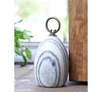 Dibor Contemporary Antique Doorstop Grey Marble Heavy Weight Decorative Door Stop Dibor Grey