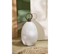 Dibor Contemporary White Marble Door Stopper Heavy Weight Decorative Door Stop Dibor White