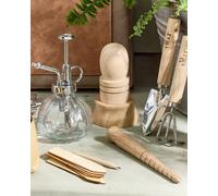 Dibor Country Gardening Gift Set - 6-Piece Traditional Garden Tool Set For Planting And Potting.