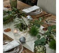 Dibor Eucalyptus Hedgerow Xmas Table Decoration Christmas Table Centrepiece 1.8M