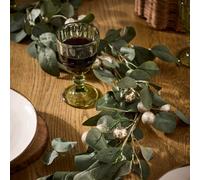 Dibor Eucalyptus Sparkle Xmas Decoration Table Garland Decorative Christmas Garland 2M