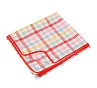 Dibor Extra Large Picnic Blanket Water Resistant Outdoor Garden Gingham Picnic Rug Beach Mat Alfresco Dining Afternoon Tea Accessory (Rainbow)