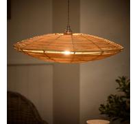 Dibor Extra Wide Natural Home Décor Ceilling Light Shade H14 X D55Cm