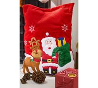 Dibor Festive Friends Red Santa Velvet Christmas Sack Gift Bag Dibor Red