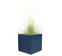 Dibor Fibre Clay Box Planters Striped Flower Plant Pots (Green, XL, 75L)