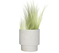 Dibor Fibre Clay Plant Pots Indoor/Outdoor Modern Contemporary Flower Pot Planters Patio Decking Lawn Doorstep Porch Houseplant Shrub Topiary Bush Plant Pot Clay Planters (Beige, Large)