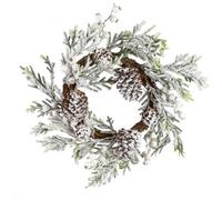 Dibor Giant Snowdrift Front Door Autumn Wreath Winter Spring Wreath 50Cm