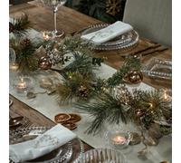 Dibor Golden Glow Pre-Lit Xmas Table Decoration Christmas Table Centrepiece 1.5M