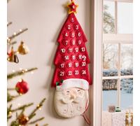 Dibor Jolly Santa Handing Christmas Advent Calendar For Kids