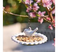 Dibor Language Vintage Style Hanging Outdoor Garden Decor Flower Bird Feeder