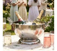 Dibor Large Stag Champagne & Wine Bottle Cooler Summer Outdoor Party Ice Bucket H28 X W49 X D36Cm