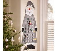 Dibor Luxury Grey Hurry Up Santa Giant Christmas Advent Calendar For Kids