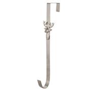 Dibor Metal Wreath Hanger Hook Silver Stag Design Spring Summer Wreath Hook