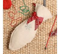 Dibor Natural Beige Pet Cat Fish Xmas Gift Decoration Christmas Stocking For Kids