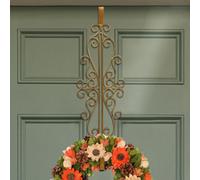Dibor Ornate Over Door Christmas Decoration Wreath Hanger Hook