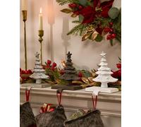 Dibor Pack of 3 Christmas Tree Decorative Christmas Stocking Holders in Brown | Size: 3 Pack Dibor Brown 3 Pack