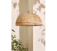 Dibor Roscoe Rattan Large Dome Easy Fit Decor Ceiling Shade H20 x D45cm in Beige Dibor Beige