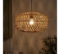 Dibor Round Diamond Woven Pendant Ceilling Light Shade H23 X D40Cm