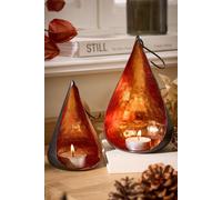 Dibor Set of 2 Copper Christmas Decoration Tealight Candle Holder Dibor Copper
