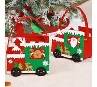 Dibor Set Of 4 Festive Friends Sustainable Christmas Gift Bags