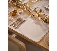 Dibor Set of 4 Luxury Grey Dining Table Placemats L40cm x W40cm | Size: 4 Pack Dibor Grey 4 Pack