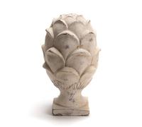 Dibor Stone Pine Cone Garden Ornament Concrete Grey Finial Ornament (Small)