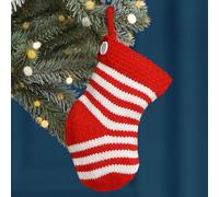 Dibor Striped Stocking Christmas Tree Decoration