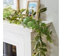 Dibor Traditional Floral Home Decor Table Summer Spring Garland 180Cm