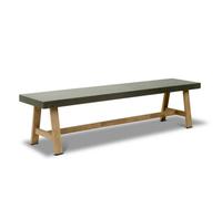 Dibor Traditional Large Grey Hallway Seating Indoor Bench Dining Bench
