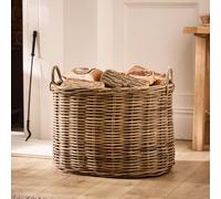 Dibor Traditional Natural Azara Oval Log Basket XL H46 x L67 x W53cm | Size: Large Dibor Natural Large