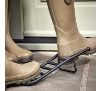 Dibor Traditional Style Iron Outdoor Garden Black Boot Jack Shoe Scraper Dibor Black