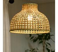 Dibor Traditional Style Large Bamboo Dome Lamp Shade Ceiling Light Shade