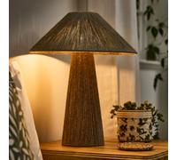 Dibor Traditional Style Natural Jute Rope Bedroom Living Room Table Lamp
