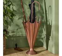 Dibor Vintage Copper Elegant Crown Design For Hallway Or Entryway Umbrella Stand H75 X D30Cm