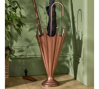 Dibor Vintage Copper Elegant Crown Design for Hallway or Entryway Umbrella Stand H75 x D30cm in Gold Dibor Gold