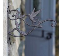 Dibor Vintage Hummingbird 270mm Outdoor Garden Bird Feeder Hanging Wall Bracket