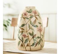 Dibor Vintage Medium Floral Summer Pink Blossom Flower Vase H26 X Dia.17Cm