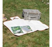 Dibor Vintage Small Classic Outdoor Garden Gift Picnic Blanket
