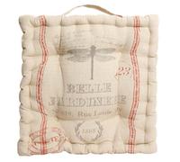 Dibor Vintage Style Insect Print Hallway Furniture Bench Chair Seat Pad Cushion (L)40Cm X (W)40Cm