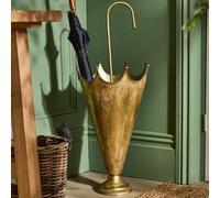 Dibor Vintage Style Regal Gold Home Decore Storage Umbrella Stand H75 X W30Cm