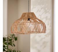Dibor Woven Natural Home Décor Pendant Ceiling Light Shade H22 x D40cm Dibor Natural