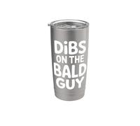Dibs On The Bald Guy Relationship Claim Dating - Stainless Steel Insulated Tumbler