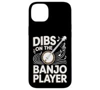Dibs On The Banjo Player Funny Bluegrass Case for iPhone 14 Plus