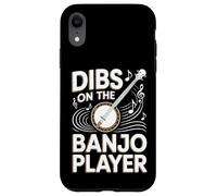 Dibs On The Banjo Player Funny Bluegrass Case for iPhone XR