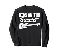 Dibs On The Bassist Bass Player Sweatshirt