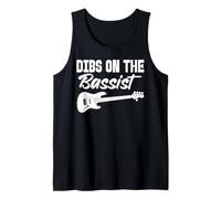 Dibs On The Bassist Bass Player Tank Top
