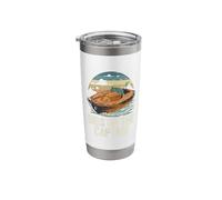 Dibs On The Captain Pontoon Queen Motorboating Boat Parade Stainless Steel Insulated Tumbler