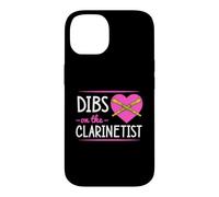 Dibs On The Clarinetist Romantic Valentine's Day Case for iPhone 14