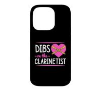 Dibs On The Clarinetist Romantic Valentine's Day Case for iPhone 14 Pro