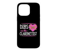 Dibs On The Clarinetist Romantic Valentine's Day Case for iPhone 14 Pro Max